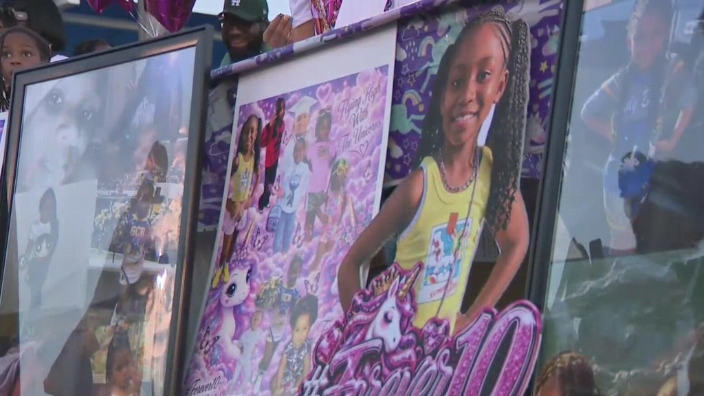 Community gathers around northwest Miami-Dade to honor life of 10-year-old girl killed in hit-and-ru — CBS Miami, Weston Community news