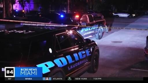 Grieving loved one speaks out after 2 people killed in overnight shooting at Lauderhill apartment — CBS Miami, Weston Community news