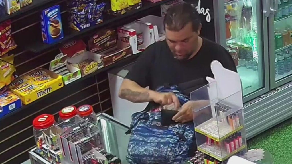Man caught on camera stealing over $100 worth of Pokemon cards from Sweetwater shop — CBS Miami, Weston Business news