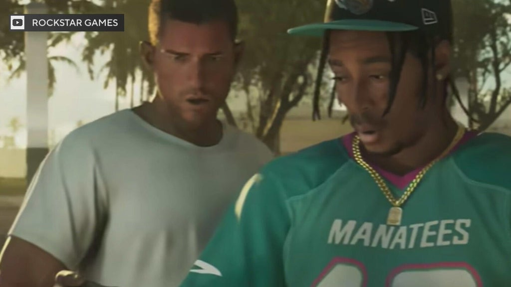 More GTA VI "Vice City" starting to pop up across Miami, including at Dolphins game — CBS Miami, Weston Sports news