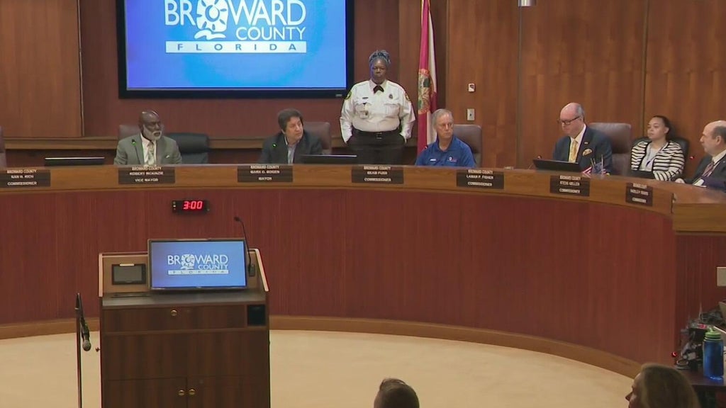 Broward County Commission holds emergency meeting over access to BSO headquarters — CBS Miami, Weston Government news