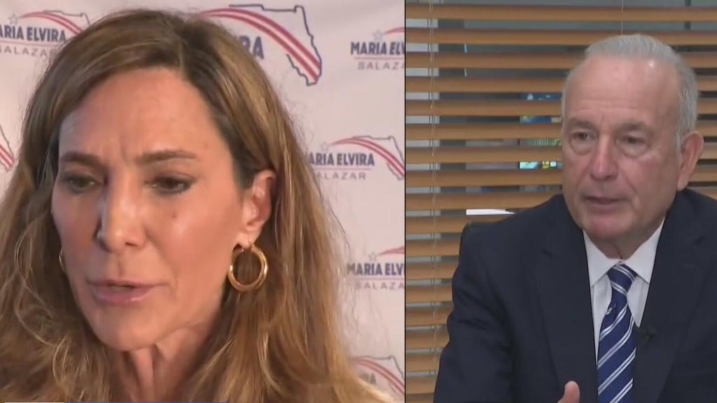 Incumbent Maria Elvira Salazar faces former anchor Eliott Rodriguez for Florida's 27th District race — CBS Miami, Weston Community news