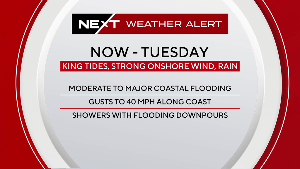 King tides, rain and gusty winds bring coastal flooding threat from Fort Lauderdale to Miami — CBS Miami, Weston Community news