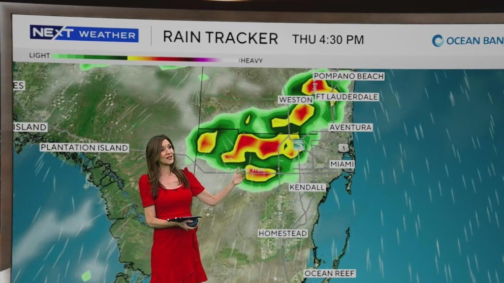 South Florida stays dry Thursday morning before more storms pop up for evening commute — CBS Miami, Weston Sports news