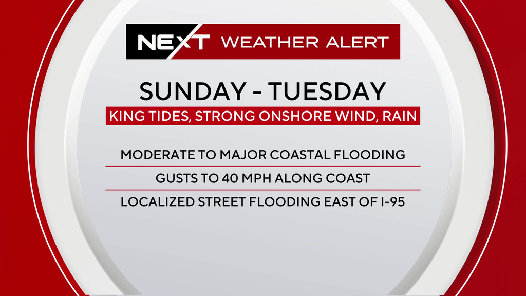Flooding impacts expected in South Florida on Sunday due to king tides — CBS Miami, Weston Community news