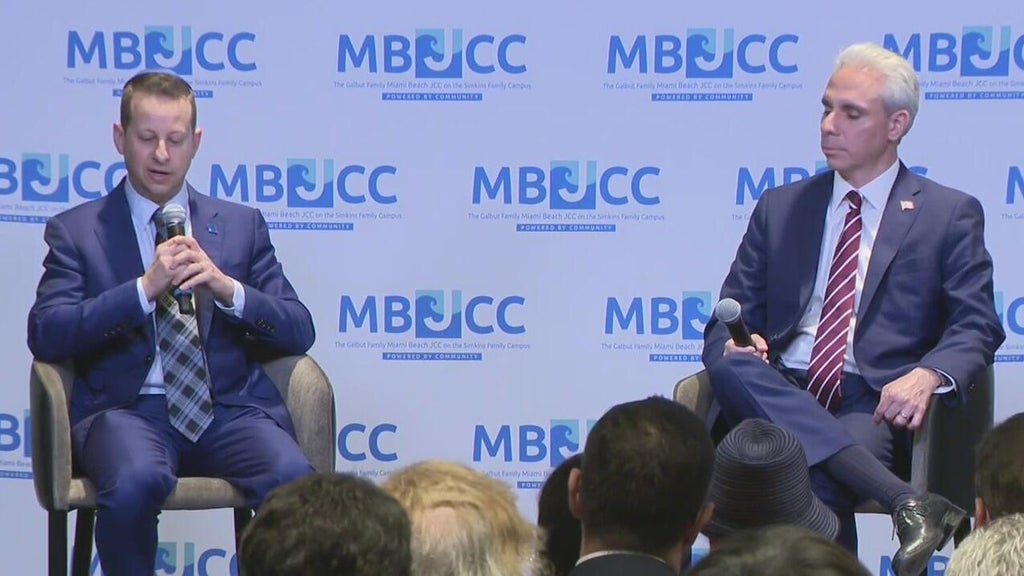 Scott Singer and Jared Moskowitz meet for second congressional forum in Miami Beach — Weston Community news