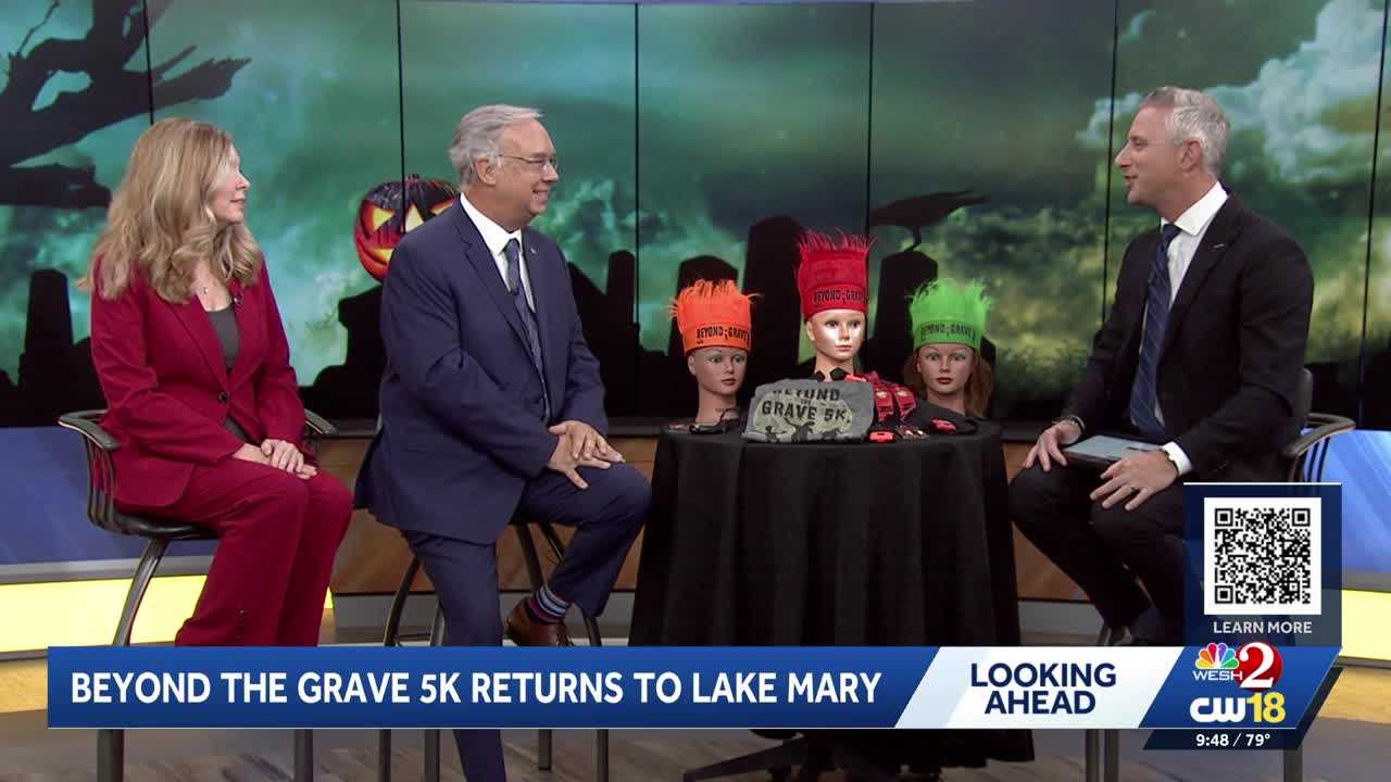 Beyond the Grave 5K | Halloween cemetery race in Lake Mary raises funds for student scholarships — WESH 2 Orlando, Weston Schools news