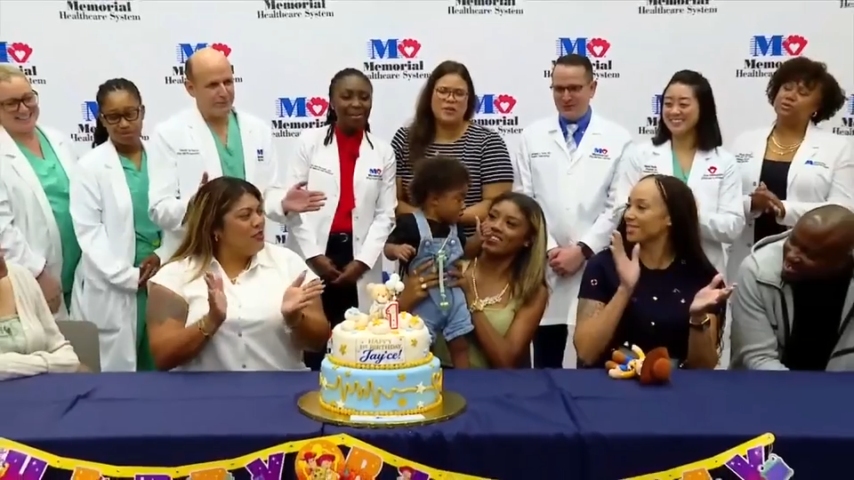 Baby Jay’ce celebrates birthday one year since rare emergency surgery saved his life — WSVN 7 Broward, Weston Health news